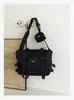Nova Bolsa Tote Simples de Cor Sólida com Aparência Sofisticada, Nicho, para Casais, Leve, para Uso Externo, Deslocamento, Viagem, Grande Capacidade, Bolsa Transversal