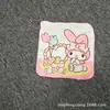 Toalla cuadrada de algodón con estampado de dibujos animados lindos, directa de fábrica, para lavar al bebé, se puede añadir LOGOTIPO