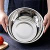 Lavabo Estilo Europeo de Acero Inoxidable 304 con Borde Invertido Grande Lavabo Doméstico para Fideos y Huevos Frutas y Verduras Borde Ancho Profundización Lavabo Multiusos