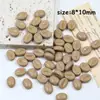 Grãos de Café Acrílicos Dourado Retrô com Contas DIY Artesanal Acessórios para Pulseira Colar Material Acessórios de Joia