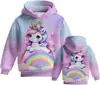 Sudadera con capucha casual para niños, estampado de animales coloridos, impresión 3D, nueva, venta directa del fabricante, suministro de comercio exterior