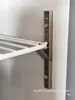 Tiras de cartão para geladeira tiras de suporte de prateleira de freezer tiras de grade de aço inoxidável fivelas tiras de prateleira de armazenamento tiras de escada acessórios de grade de arame para freezer