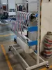 Rack de embalagem, suporte para plástico bolha, suporte para rolo de filme, suporte para caixa de papelão, suporte para material de embalagem com função de corte, prateleira de armazenamento de rolos de filme, organizador de rolos de filme