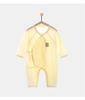 Mono de verano para bebé Ropa para proteger la barriga del recién nacido Ropa fina de verano para aire acondicionado Ropa de mariposa Algodón puro para recién nacido