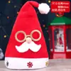 Decoraciones navideñas adultos niños lentejuelas multicolor asta tela sombrero fiesta de Navidad accesorios de fiesta al por mayor