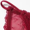 Bragas de encaje sexy transfronterizas europeas y americanas para mujer, de secado rápido, ligeras, puras, calientes y calientes, finas, de cintura baja, bragas triangulares para mujer