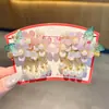 Nuevos Accesorios para el Cabello de Estilo Chino, Estilo Hada, Estilo Antiguo, Flor con Borla de Perlas, Pasador para Niños, Lazo de Gama Alta, Adorno para la Cabeza Hanfu