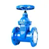 Válvula de Compuerta de Hierro Fundido Z45X-16Q DN100 Bola Tinta Vástago Oculto Sellado Blando Válvula de Compuerta Manual Válvula de Compuerta con Conexión Brida
