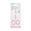 Tixiang Tijeras para Pelos de la Nariz de Acero Inoxidable Cabeza Redonda Tijeras Seguras para Recortar el Vello Nasal Tijeras para Barba Herramientas de Belleza Tijeras de Belleza para Recortar Cejas