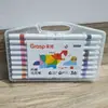 Rotulador acrílico Master 9500, de gran capacidad, con varilla triangular, apilable, de color, impermeable, lavable, 60 colores