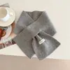 Bufanda cruzada 100% lana hecha por el fabricante para mujer, otoño e invierno, calentador de cuello elegante, bufanda de cuello perezosa, transfronterizo
