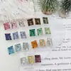 Wuzhou K98X10 Ángulo Recto Azúcar de Hielo Punto de Diamante Fondo Puntiagudo Accesorios para Uñas Arte de Uñas Camelia DIY Decoraciones