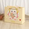 Bolsa de Regalo de Dibujos Animados, Bolsa de Papel de Animal Vendado Sanador, Bolsa de Tote con Forma Creativa, Bolsa de Regalo Linda Popular