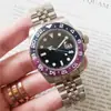 2025 Comercio Exterior Caliente Nuevo Casual para Hombre Anillo de Cerámica de 4 Pines Reloj de Cuarzo de Trabajo Fabricante Venta al por Mayor Dropshipping