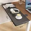 Placa de extensión de escritorio, panel de extensión de escritorio de oficina plegable y extensible, no requiere taladro, soporte para reposamuñecas, herramienta de expansión de escritorio