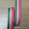 Fabricante de Fita de Poliéster-Algodão com Padrão Espinha de Peixe para Transferência de Calor de Guangdong Borda de Sarja Tela de Seda Offset Cabacinho com Elástico Jacquard