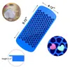 En stock charola de hielo de silicona 160 cavidades charola de hielo de silicona grado alimenticio charola de hielo de silicona 160 cubitos de hielo molde para triturar hielo fácil de sacar