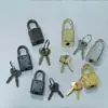 Suministros del Fabricante Aleación de Zinc Candado Cuadrado Pequeño Creativo Candado para Papelería Candado para Diario Desbloqueo Fabricación de Candados Pequeños