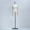 Tienda de Ropa Accesorios para Maniquíes Mitad del Cuerpo Femenino Ropa de Mujer Exhibidor de Ventana Maniquí Femenino Maniquí de Vestido de Novia Huaishai