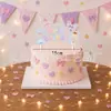 Accesorios Populares para el Cabello de Amazon Serie de Lazos Banner de Cumpleaños Banner de Letras Decoración para Pastel Juego de Decoración Venta al por Mayor
