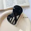 Grampo de Cabelo Oito Cruzado Mais Vendido na Amazon, Grampo de Cabelo da Moda para Menina na Parte de Trás da Cabeça, Presilha Tubarão, Prendedor Fosco de Alta Qualidade