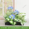Combinación de paisajismo con plantas verdes artificiales, jardineras, maceteros, decoraciones de flores artificiales, decoración de paisaje con plantas artificiales para escaparates de centros comerciales, interior y exterior