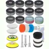 Disco de Lixa Veludo 2 Polegadas 50mm Esponja Pad Conjunto de 193 Peças com Tecido de Suporte Lixamento a Seco Lixa d'Água Esponja Pad de Polimento