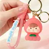 Lindo Colgante Llavero Sanrio con Temática de Frutas para Hombres y Mujeres, Llavero para Mochila y Llaves de Coche, Pequeño Regalo al por Mayor