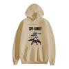 2022 nova casa de espionagem desenho animado fofo 2D impressão casual Loose Women's hooded coletes uma geração de cabelo