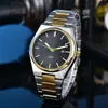 Nuevo Reloj de Cuarzo para Hombre 2023 Tianjia Moda Deportiva Casual Volante Grande Día Correa de Acero Alta Calidad