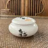 Pote de Pasta Cerâmica, Pó para Máscara Facial de Medicina Tradicional Chinesa, Frasco Dosador de Pó Medicinal, Pequeno Pote de Armazenamento de Pomada, Pote Selado para Pomada