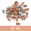 Directo de Fábrica DIY Ojo de Caballo Costura a Mano Diamante Fondo Plateado Garra de Cristal Diamante Agujero de Vestido Zapatos Bolsa Rhinestone Accesorios de Ropa