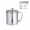 Taza de agua de acero inoxidable 304, taza de café con aislamiento de doble capa, taza para la boca para estudiantes y niños, taza aislante para beber en el hogar