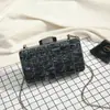Bolsa de Noche Acrílica de Venta Caliente Transfronteriza 2026 Bolso de Mano Versátil Caja para Vestido Bolso Pequeño con Cadena para Hombro Cruzado para Mujer