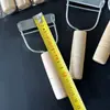 Nuevo Cuchillo de Pelar de Madera y Acero Inoxidable Pelador de Frutas y Verduras Mango de Madera Pelador de Papa Pelado Venta al por Mayor