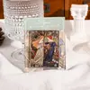 Pintura a Óleo Simples Ímã Adesivo de Geladeira ins Retro Famosas Pinturas Mundiais Alto Valor DIY Decoração de Casa Adesivo Magnético Estudante