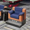 Sala de Billar Sofá de Alta Gama para Espectadores Habitación de Billar de Negocios Asiento para Espectadores de Billar Asiento Especial de Sofá Sala de Ping Pong No