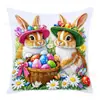 Funda de almohada transfronteriza Conejito de Pascua Animal Mariposa Lindo Bebé Peluche Sofá Sala de estar Coche Cojín Funda de almohada