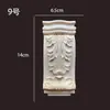 Columna Romana Estilo Europeo Madera Maciza Tallada Decoración Sencilla Estilo Europeo Cabeza de Columna Estilo Chino Viga de Soporte Soporte de Viga Almohadilla Gabinete de Chimenea Metabo