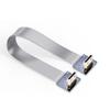 Cable LDK B1-B1 Mini HDMI macho a macho con codo curvado.