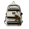 Mochila funcional estilo japonês Harajuku Diablo, mochila de estudante masculina e feminina, estilo coreano, estilo retrô Hong Kong, mochila escolar