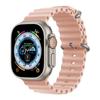 Pulseira Apple Ocean para AppleWatch 8/7/SE/Ultra Sports, pulseira de silicone bicolor para iWatch