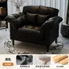 Flor de Camelia Sala de Estar Apartamento Pequeño Sofá Silla Apartamento de Alquiler Dormitorio Silla Individual de Ocio Sofá de Alojamiento Único de Diseñador