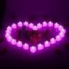 Suministro Directo de Fábrica Luz de Vela Digital LED Decoración Creativa Cumpleaños Cortejo Romántico Confesión Propuesta Vela Pequeña en Forma de Corazón