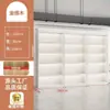 Estantes de Madera, Estantes para Tabaco y Alcohol, Gabinetes de Exhibición de Té Combinados de Pared para Supermercado, Libreros Sencillos, Gabinetes de Exhibición de Múltiples Niveles