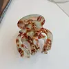 Novo prendedor de cabelo fofo 4cm presilha grampo clip para rabo de cavalo alto Acessórios de cabelo da moda para cabeça multi-cor opcional Placa de acetato alta