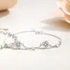 Pulsera de Pareja Rosa Espina un Diseño de Pareja Nicho Regalo Conmemorativo de Alto Valor para tu Novia