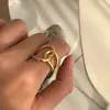 Anillo de acero inoxidable personalizado Chihang jewelry, nuevo diseño de nicho ins japonés, anillo de estilo frío, tendencia para mujer