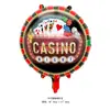 Amazon Festa de Poker Transfronteiriça Jogo de Tabuleiro Poker Texas Hold'Em Corações Vermelhos Ouros Espadas Balões de Folha de Alumínio