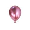Globos Metálicos de 10 pulgadas 1.8g Decoración de Boda Arreglo de Pared de Fondo Accesorios Venta al por Mayor Color Cromado Globos Redondos Metálicos de Látex